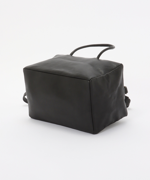 FRAMeWORK（フレームワーク）の「Bea mombaers ボックスバッグ（ボストンバッグ・レディース・ブラック/ブラウン・FREE）」の7枚目の写真