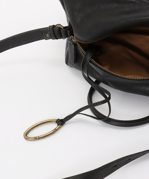 FRAMeWORK（フレームワーク）の「Bea mombaers ボックスバッグ（ボストンバッグ・レディース・ブラック/ブラウン・FREE）」の11枚目の写真