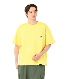 エンブロイダリードNBポケットショートスリーブTシャツ