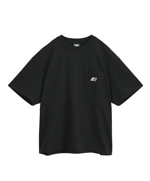 NEW BALANCE(ニューバランス)の「エンブロイダリードNBポケットショートスリーブTシャツ(Tシャツ/カットソー・メンズ・ホワイト/ブラック/サックスブルー/ライトイエロー・SMALL/MEDIUM/LARGE/X-LARGE/XX-LARGE)」の17枚目の写真