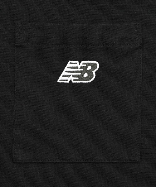 NEW BALANCE(ニューバランス)の「エンブロイダリードNBポケットショートスリーブTシャツ(Tシャツ/カットソー・メンズ・ホワイト/ブラック/サックスブルー/ライトイエロー・SMALL/MEDIUM/LARGE/X-LARGE/XX-LARGE)」の19枚目の写真