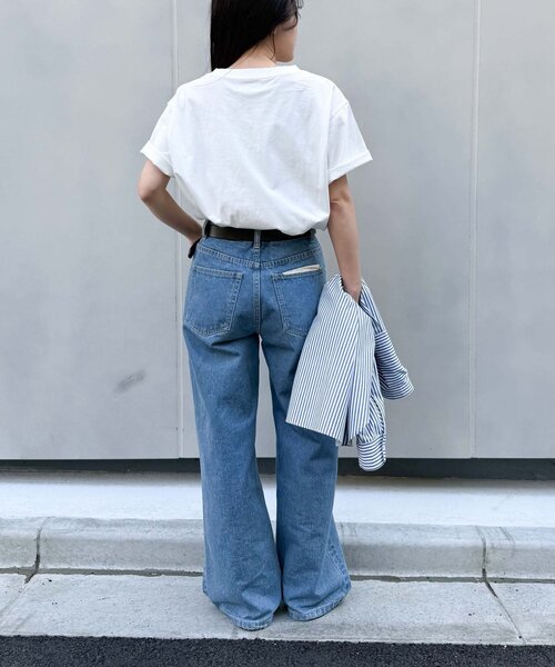 CIAOPANIC TYPY(チャオパニックティピー)の「【ひんやり】アソートフォトプリントTee(Tシャツ/カットソー・レディース・ホワイト/チャコールグレー/オフホワイト・ONE SIZE)」の4枚目の写真