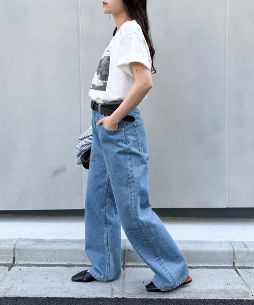 CIAOPANIC TYPY(チャオパニックティピー)の「【ひんやり】アソートフォトプリントTee(Tシャツ/カットソー・レディース・ホワイト/チャコールグレー/オフホワイト・ONE SIZE)」の5枚目の写真