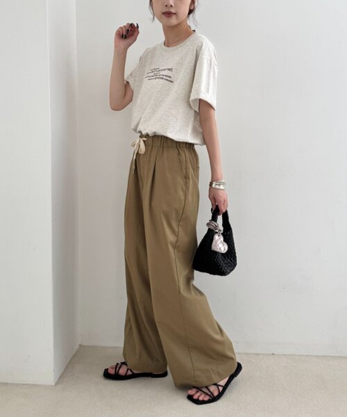CIAOPANIC TYPY(チャオパニックティピー)の「【ひんやり】アソートフォトプリントTee(Tシャツ/カットソー・レディース・ホワイト/チャコールグレー/オフホワイト・ONE SIZE)」の12枚目の写真