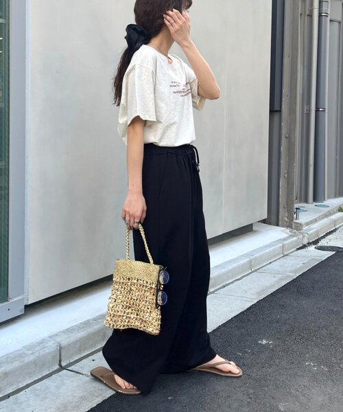 CIAOPANIC TYPY(チャオパニックティピー)の「【ひんやり】アソートフォトプリントTee(Tシャツ/カットソー・レディース・ホワイト/チャコールグレー/オフホワイト・ONE SIZE)」の21枚目の写真