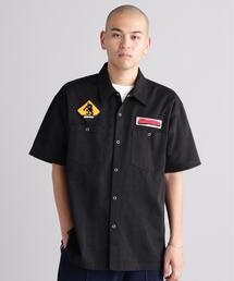 MANASTASH/マナスタッシュ PATCHED LOGO WORK SHIRT