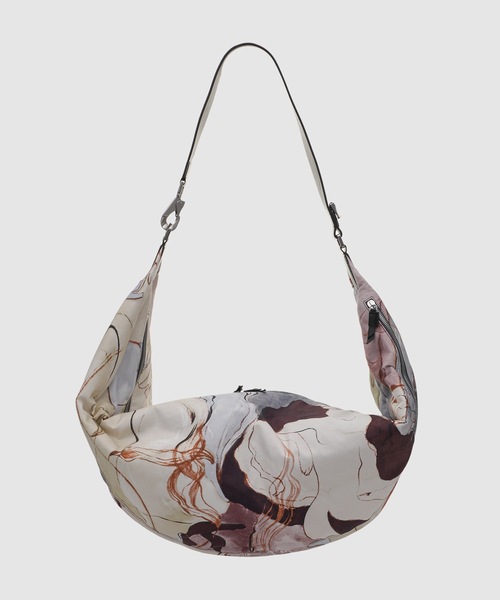 LEMAIRE QUIVER CLIP BAG ショルダーバッグ QUIVER CLIP BAG IN SUEDE LEATHER - Pebble - Suede Leather - Women