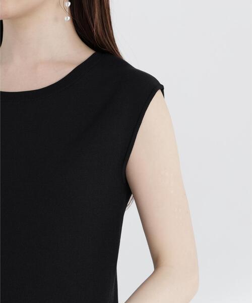 PROPORTION BODY DRESSING(プロポーションボディドレッシング)の「<ウォッシャブル/UVカット>フレンチスリーブ総針ニット / 1216270500(ニット/セーター・レディース・ブラック/ブルー/グレー/レッド/ホワイト・FREE)」の14枚目の写真