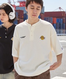 Perushu × MLB コラボ中綿キルティングダックフードブルゾン（ブルゾン