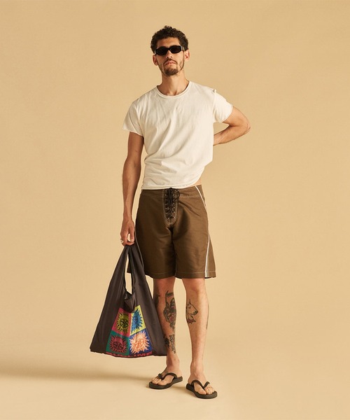 SLOW TIDE(スロータイド)の「SLOWTIDE RUCA NYLON TOTE BAG(トートバッグ・メンズ・その他3・FREE)」の4枚目の写真