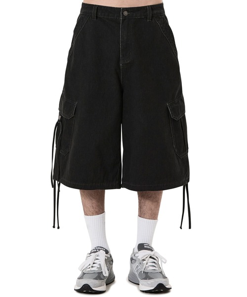 OY(オーワイ)の「『OY/オーワイ』OPS CARGO SHORTS/OPSカーゴショーツ(カーゴパンツ・メンズ・ブラック/ベージュ・L/M/S)」の3枚目の写真