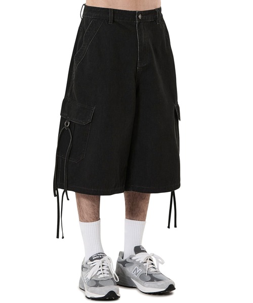 OY(オーワイ)の「『OY/オーワイ』OPS CARGO SHORTS/OPSカーゴショーツ(カーゴパンツ・メンズ・ブラック/ベージュ・L/M/S)」の4枚目の写真