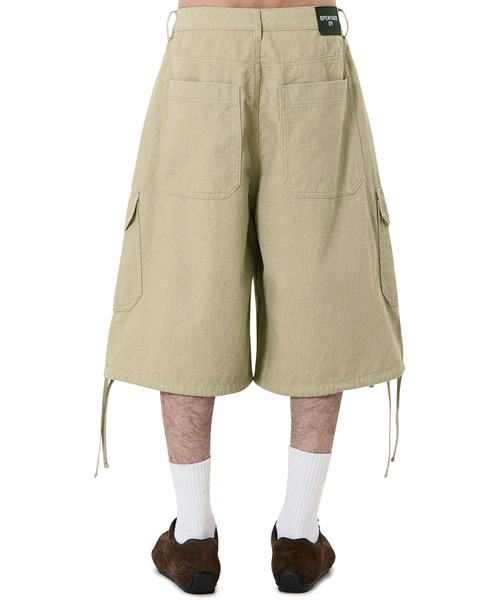 OY(オーワイ)の「『OY/オーワイ』OPS CARGO SHORTS/OPSカーゴショーツ(カーゴパンツ・メンズ・ブラック/ベージュ・L/M/S)」の10枚目の写真