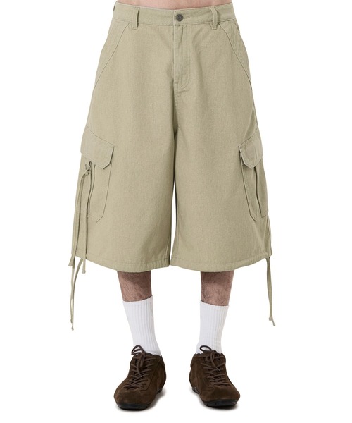 OY(オーワイ)の「『OY/オーワイ』OPS CARGO SHORTS/OPSカーゴショーツ(カーゴパンツ・メンズ・ブラック/ベージュ・L/M/S)」の12枚目の写真
