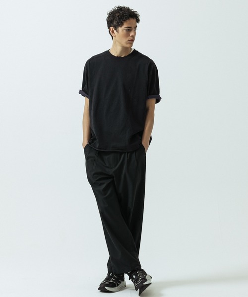 SLICK(スリック)の「【SLICK/スリック】Color Scheme Plating Reversible T-Shirt/カラー スキーム プレーティング リバーシブル Tシャツ(Tシャツ/カットソー・メンズ・ベージュ/ブラック/カーキ・1/2/3)」の7枚目の写真