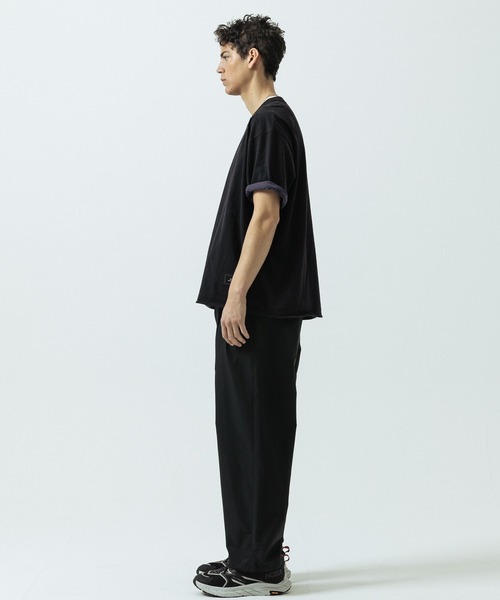SLICK(スリック)の「【SLICK/スリック】Color Scheme Plating Reversible T-Shirt/カラー スキーム プレーティング リバーシブル Tシャツ(Tシャツ/カットソー・メンズ・ベージュ/ブラック/カーキ・1/2/3)」の11枚目の写真