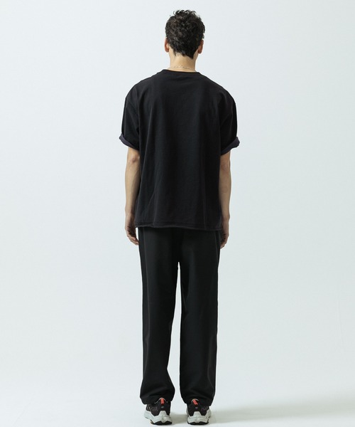 SLICK(スリック)の「【SLICK/スリック】Color Scheme Plating Reversible T-Shirt/カラー スキーム プレーティング リバーシブル Tシャツ(Tシャツ/カットソー・メンズ・ベージュ/ブラック/カーキ・1/2/3)」の12枚目の写真