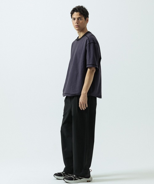 SLICK(スリック)の「【SLICK/スリック】Color Scheme Plating Reversible T-Shirt/カラー スキーム プレーティング リバーシブル Tシャツ(Tシャツ/カットソー・メンズ・ベージュ/ブラック/カーキ・1/2/3)」の17枚目の写真