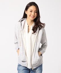 GLOBAL WORK | ウラケＺＩＰパーカー長袖/708306(パーカー)