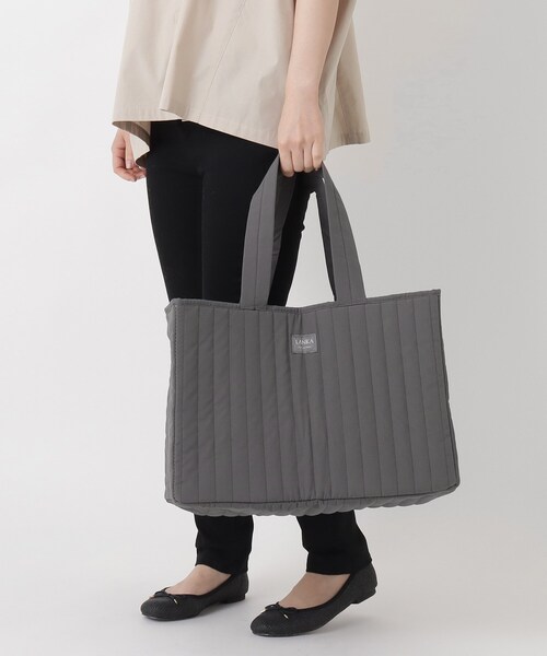 one'sterrace(ワンズテラス)の「ランカ ショッピングレジバッグ(エコバッグ/サブバッグ・レディース・グリーン系5/グレー系4・99)」の13枚目の写真
