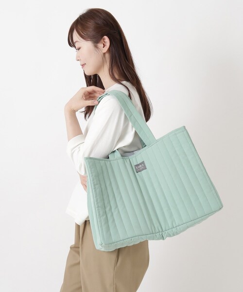 one'sterrace(ワンズテラス)の「ランカ ショッピングレジバッグ(エコバッグ/サブバッグ・レディース・グリーン系5/グレー系4・99)」の15枚目の写真
