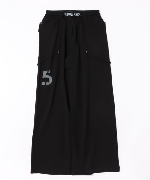 L.H.P(エルエイチピー)の「DOGMA EHKS/ドグマエークス/RAW WIDE SWEAT PANTS(スウェットパンツ・レディース・ブラック・S/M)」の3枚目の写真