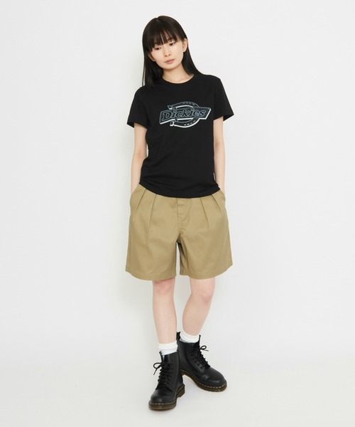 Dickies(ディッキーズ)の「グラフィックロゴTシャツ(Tシャツ/カットソー・レディース・ブラック/ホワイト/ピンク・SMALL/MEDIUM/X-SMALL)」の20枚目の写真