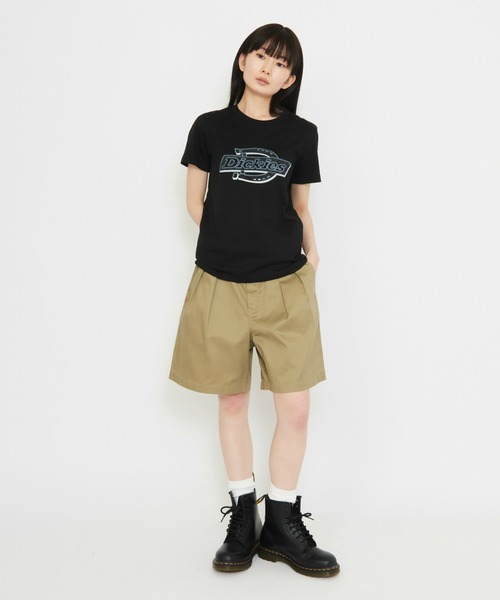 Dickies(ディッキーズ)の「グラフィックロゴTシャツ(Tシャツ/カットソー・レディース・ブラック/ホワイト/ピンク・SMALL/MEDIUM/X-SMALL)」の21枚目の写真