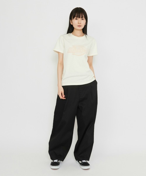 Dickies(ディッキーズ)の「グラフィックロゴTシャツ(Tシャツ/カットソー・レディース・ブラック/ホワイト/ピンク・SMALL/MEDIUM/X-SMALL)」の12枚目の写真