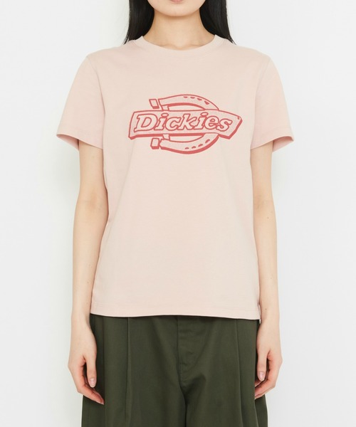 Dickies(ディッキーズ)の「グラフィックロゴTシャツ(Tシャツ/カットソー・レディース・ブラック/ホワイト/ピンク・SMALL/MEDIUM/X-SMALL)」の6枚目の写真