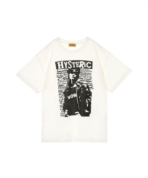 WOW GIRL オーバーサイズTシャツ（Tシャツ/カットソー）｜HYSTERIC