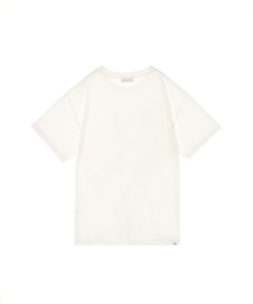 HYSTERIC GLAMOUR（ヒステリックグラマー）の「WOW GIRL オーバーサイズTシャツ（Tシャツ/カットソー・レディース・ネイビー/ブラック/ホワイト・FREE）」の4枚目の写真