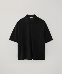 BLANKROOM（ブランクルーム）の「テリー ハーフジップ_WASHED BLACK（Tシャツ/カットソー）」