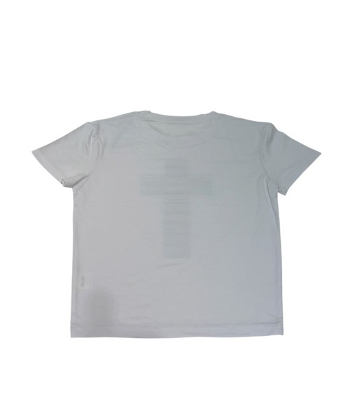 Never mind the XU（ネバーマインドザエックスユー）の「【Never mind the XU】cross studs crop tee / 【ネバーマインド ザ エックスユー】クロススタッズクロップ半袖Tシャツ（Tシャツ/カットソー・レディース・ホワイト/ブラック・ONE SIZE）」の8枚目の写真