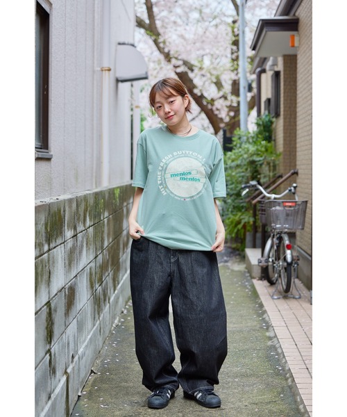 THE PLATINUM SELECT（ザ プラチナム セレクト）の「【mentos/メントス】グラフィックTシャツ　ユニセックス/カジュアル/お菓子（Tシャツ/カットソー・メンズ・ホワイト系2/ライトグリーン/ホワイト/ブラック系3/ブラック/ホワイト系3/パープル系2/ブラック系2/パープル/パープル系3/ライトグリーン系3/ライトグリーン系2・X-LARGE/LARGE/MEDIUM）」の15枚目の写真