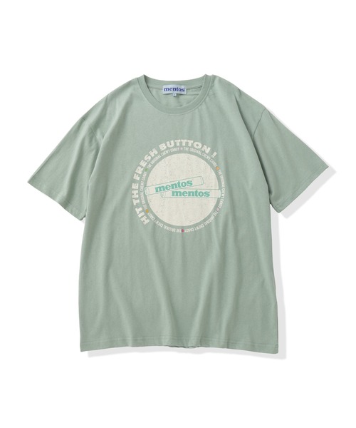 THE PLATINUM SELECT（ザ プラチナム セレクト）の「【mentos/メントス】グラフィックTシャツ　ユニセックス/カジュアル/お菓子（Tシャツ/カットソー・メンズ・ホワイト系2/ライトグリーン/ホワイト/ブラック系3/ブラック/ホワイト系3/パープル系2/ブラック系2/パープル/パープル系3/ライトグリーン系3/ライトグリーン系2・X-LARGE/LARGE/MEDIUM）」の16枚目の写真
