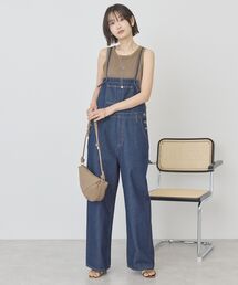 ミドルオンスデニムサロペット