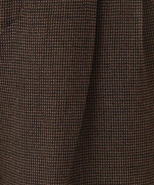 GLOBAL WORK（グローバルワーク）の「MATINEE LINE/カラミリネンライクハーフパンツ/670039（その他パンツ・レディース・ブラック×ホワイト/ベージュ/ブラウン系8・MEDIUM/LARGE）」の4枚目の写真