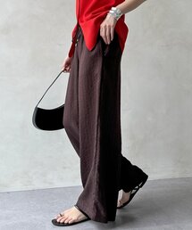 【WEB限定/セットアップ可能】ダブルストライプパンツ
