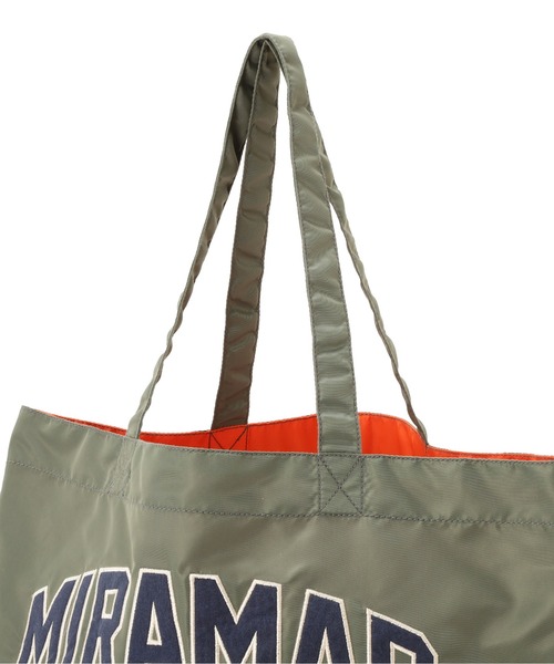 AVIREX(アヴィレックス)の「《WEB限定》NYLON TOTE BAG ”TOM CAT” / ナイロン トートバッグ トムキャット / AVIREX / アヴィレックス(トートバッグ・メンズ・イエロー/セージグリーン/ブラウン・FREE)」の9枚目の写真