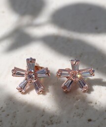 【安めぐみさん着用・金属アレルギー対応】スターフルールピアス・イヤリング