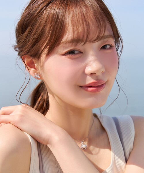 Tiaclasse(ティアクラッセ)の「【安めぐみさん着用・金属アレルギー対応】スターフルールピアス・イヤリング(ピアス(両耳用)・レディース・ピンクゴールド/シルバー/ゴールド系/シルバー系・FREE)」の20枚目の写真
