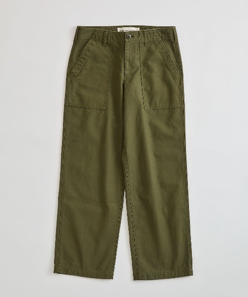 THE SHINZONE(ザ シンゾーン)の「THE SHINZONE/シンゾーン ストレートベイカーパンツ STRAIGHT BAKER PANTS 26AMSPA01(カーゴパンツ・レディース・カーキ・36/34/32)」の9枚目の写真