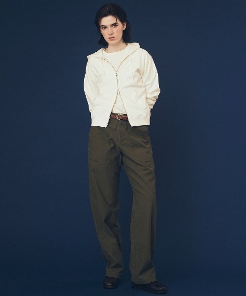 THE SHINZONE(ザ シンゾーン)の「THE SHINZONE/シンゾーン ストレートベイカーパンツ STRAIGHT BAKER PANTS 26AMSPA01(カーゴパンツ・レディース・カーキ・36/34/32)」の10枚目の写真