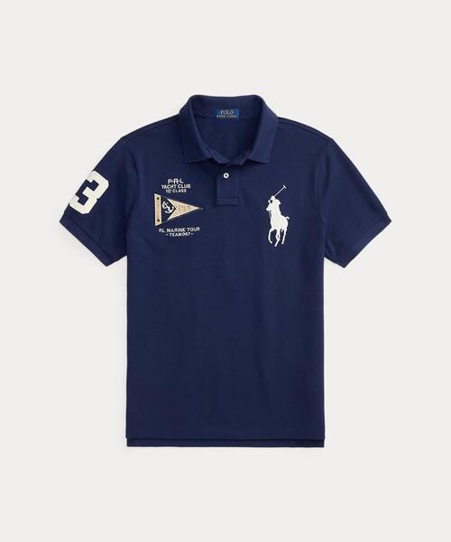 カスタム スリム フィット Big Pony ポロシャツ（ポロシャツ）｜POLO