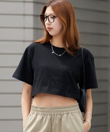 ハイグレードコットン 5.6oz ショートTシャツ トップス 半袖 レディース ユニセックス 秋 秋服 2026年秋冬