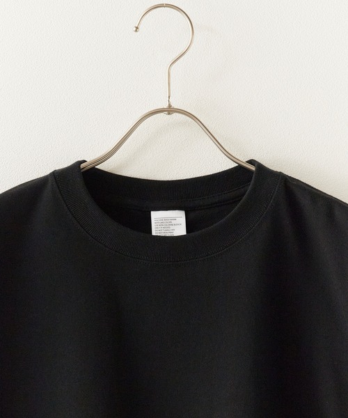 ROOPTOKYO(ループトウキョウ)の「ハイグレードコットン 5.6oz ショートTシャツ トップス 半袖 レディース ユニセックス 2026年 夏 夏服(Tシャツ/カットソー・レディース・ホワイト/ブラック/チャコール/ライトピンク・M/L)」の8枚目の写真