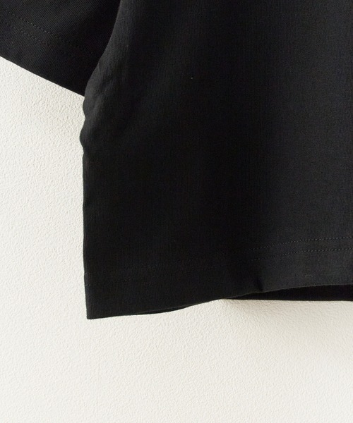 ROOPTOKYO(ループトウキョウ)の「ハイグレードコットン 5.6oz ショートTシャツ トップス 半袖 レディース ユニセックス 2026年 夏 夏服(Tシャツ/カットソー・レディース・ホワイト/ブラック/チャコール/ライトピンク・M/L)」の6枚目の写真