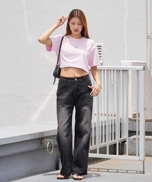 ROOPTOKYO(ループトウキョウ)の「ハイグレードコットン 5.6oz ショートTシャツ トップス 半袖 レディース ユニセックス 2026年 夏 夏服(Tシャツ/カットソー・レディース・ホワイト/ブラック/チャコール/ライトピンク・M/L)」の11枚目の写真