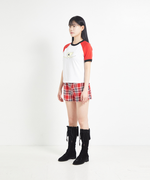 COTTONREBIRTHCLUB（コットンリバースクラブ）の「サンダーナグラングラフィックTシャツ(ブルー)（Tシャツ/カットソー・レディース・その他・FREE）」の4枚目の写真
